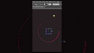 Circular Dotted Transformation in Illustrator #tutorial #logo #trendingshorts