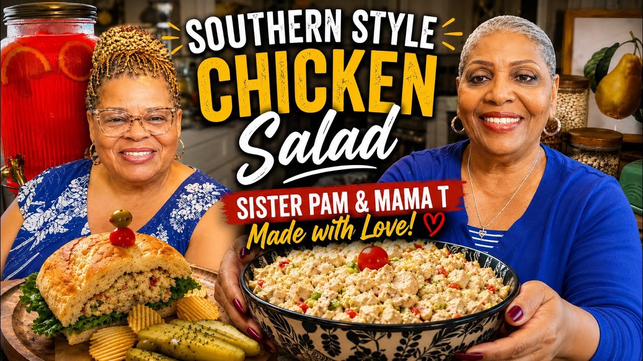 Delicious southern style chicken salad - YouTube