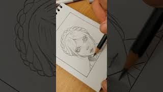 Sketching/Drawing Wednesday Addams (shorts)