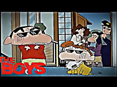 Shin Chan thug life moments in hindi Shin chan Sigma 🗿 moments in hindi #shinchan #theboys part 26