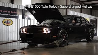 Twin Turbo \/ Supercharged Hellcat Preliminary Chassis Dyno Testing