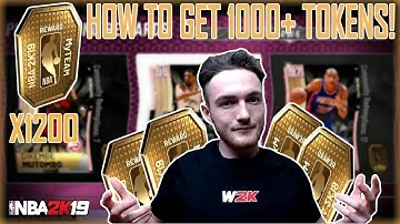 HOW I GOT 1200 TOKENS IN NBA 2K19 MYTEAM! MYTEAM TIPS & TRICKS (NBA 2K19)