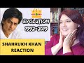 SHAHRUKH KHAN EVOLUTION (1992-2019) | BOLLYWOOD REACTION | KING KAHN | AMERICAN TEACHER REACT