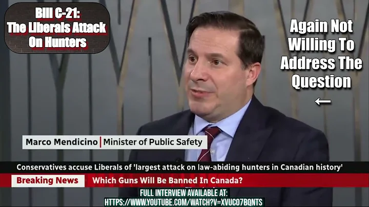 Marco Mendicino Gets Grilled On His Gun Ban