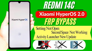 Redmi 14c Xiaomi HyperOs 2.0 Frp Unlock Android 14/15 Without Pc 2025 - Setting Not Open New Update