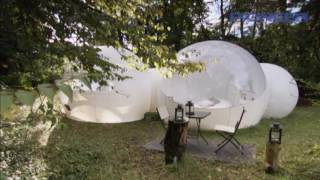 BubbleTree in Extreme Homes/ BubbleTree dans Extreme Homes.