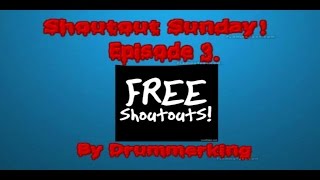 Shoutout Sunday #3- Shoutouts to TSA, Boom Berry and more!