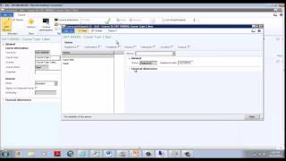 Course Scheduling, AX 2012