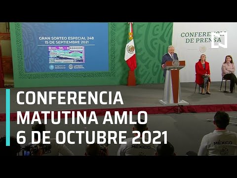 AMLO Conferencia Hoy / 6 de Octubre 2021