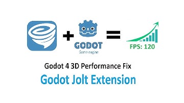 Godot 4 3D Performance fix. How to install Godot Jolt Physics Extension in Godot 4. Fix Godot 4 FPS.