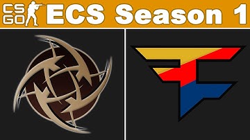 NiP vs FaZe [Map 1 BO3] ECS Season 1: Week 6