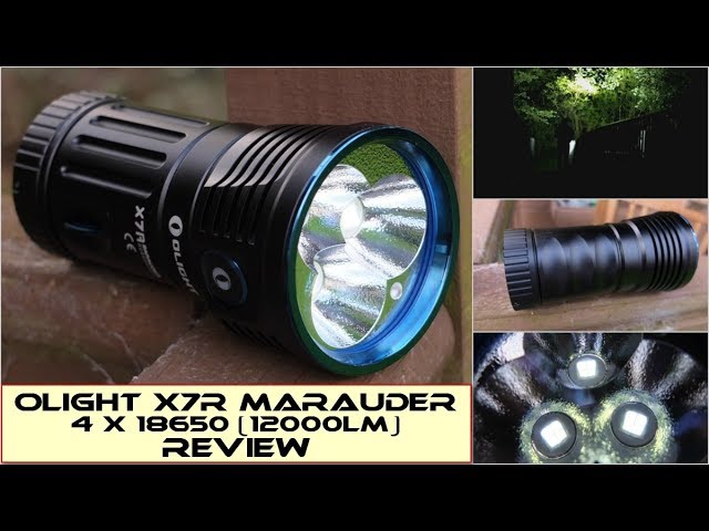 Olight X7R Marauder (12000lm): Review