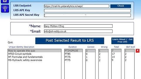 Learning Record Store (LRS) Qualification VQ01