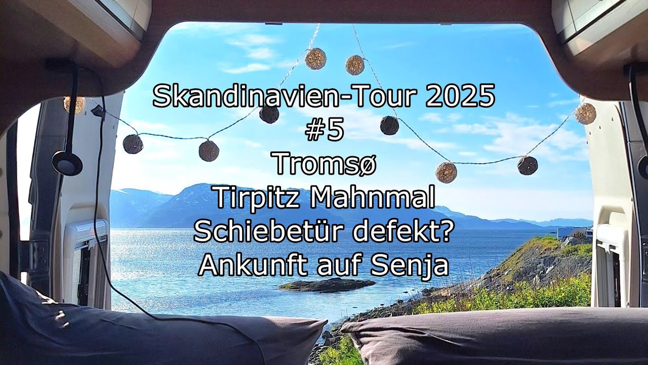 Skandinavien 2025 #5 Altafjord Tromsø Tirpitz-Mahnmal