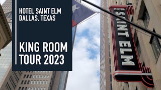 Renaissance Saint Elm Dallas || King Room Tour 2024 || Dallas, TX Hotel