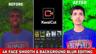 Kwaicut App Smooth Face And Background Blur Video Editing | Best Face Smooth Video Editing App screenshot 1