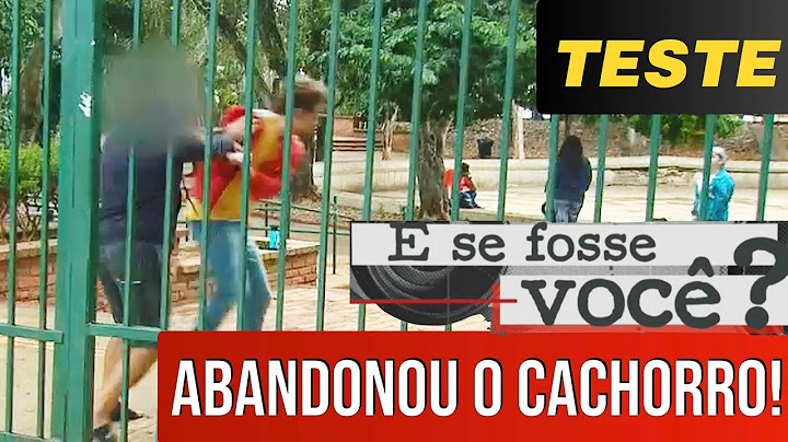 ABANDONOU O CACHORRO! | TESTE SOCIAL | EXPERIMENTO SOCIAL #experimentosocial #testesocial