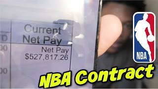 Information NBA Player Shows Their Contract Paycheck Earnings! 💰 Jaylen Clark Breaks Down NBA Pay Stub Payments News