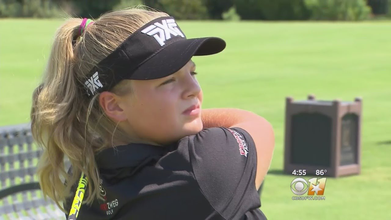 11YearOld Golf Phenom Raises Funds To Help Children With Cancer YouTube