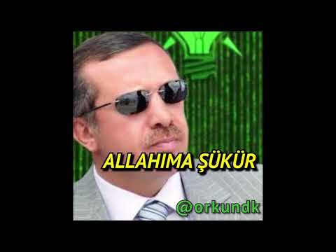 Tayyip-Allahima Şükür