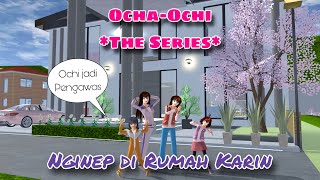 SLEEPOVER AT KARIN'S HOUSE || OCHA-OCHI THE SERIES || SAKURA SCHOOL SIMULATOR DRAMA