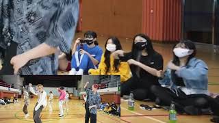 ARTBEAT MEMBERS (SEYOUNG, HYERIM, ETC) REACTION TO ARTBEAT NCT - HOT SAUCE DANCE COVER