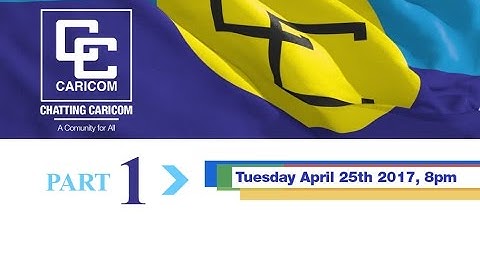 PROMO: Chatting CARICOM - Live TV Show April 2017