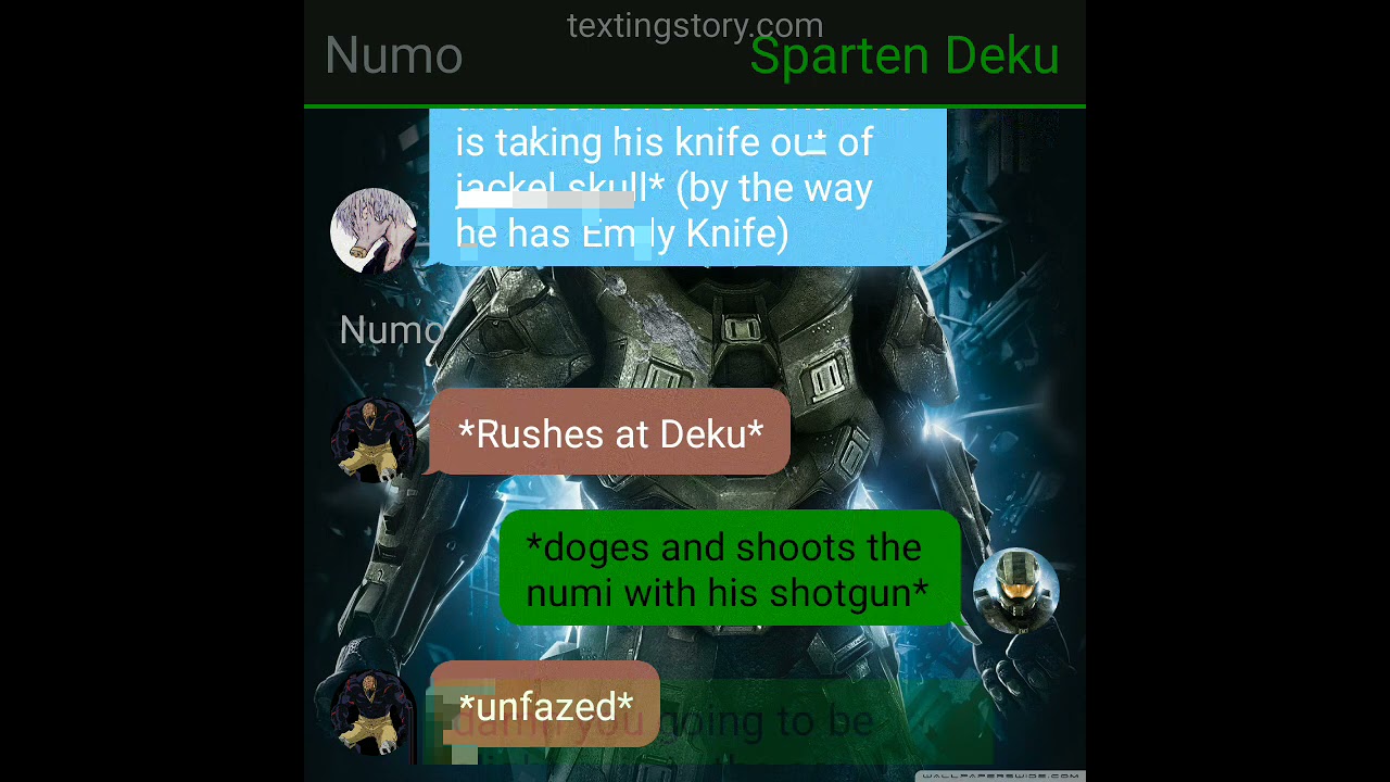 MHA Texting Story Saprten Deku 3K sub special