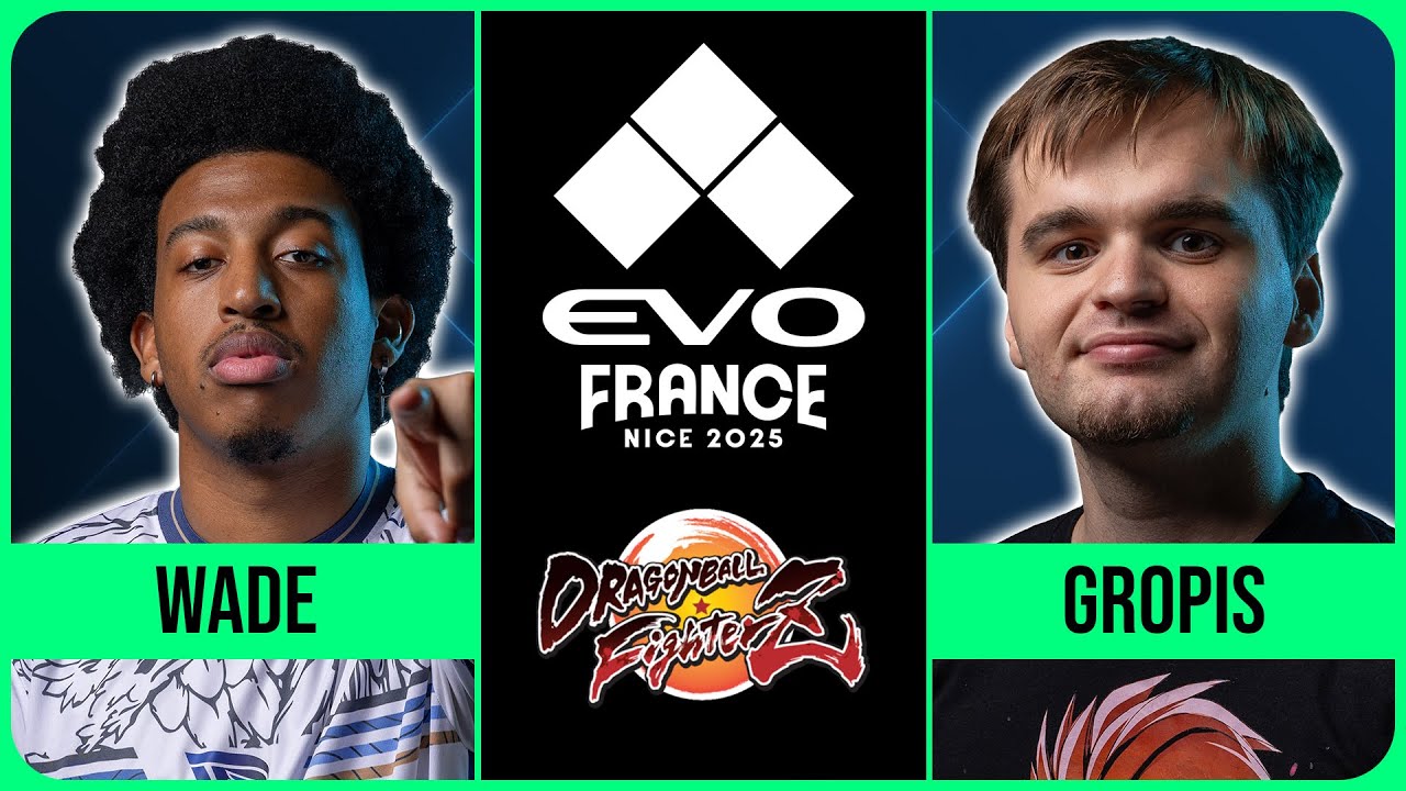 Evo France 2025: DRAGON BALL FighterZ | WADE vs Gropis | Winners Finals