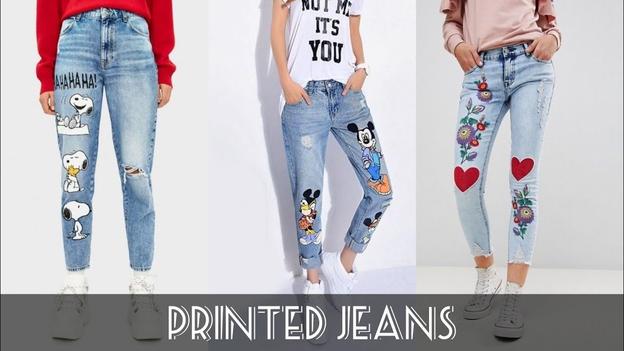 Top 79+ jeans print design super hot