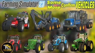 Farming Simulator 23 Garage Tour - All Confirmed Vehicles in FS 23