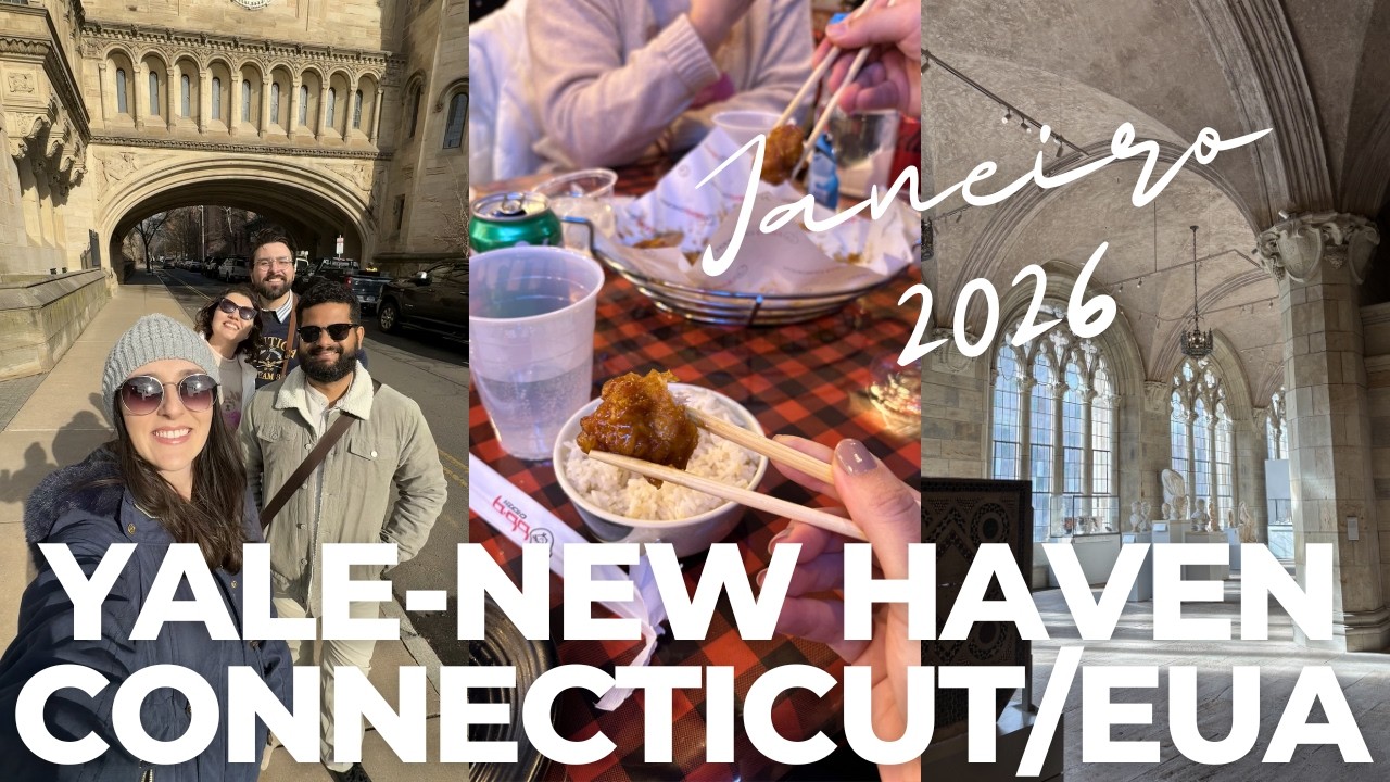 Conhecendo YALE University em New Haven - Connecticut/EUA