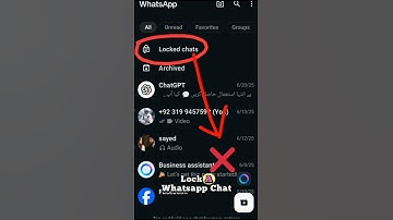 How to lock 🔒 and hide Whatsapp chat! secret code