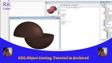 #Archicad #begineer #Tutorial - 3D #GDL Object Cut # tutorial