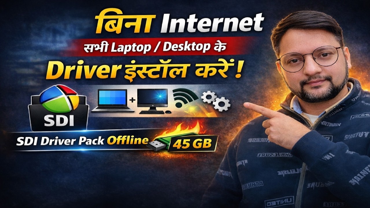 Complete Offline Driver Pack 2026 🚀 Install All PCLaptop Drivers ...