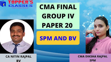 CMA FINAL SPM STUDY NOTE NO-1 INTRODUCTION BY CMA DIKSHA RAJPAL