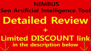 Nimbus Artificially Intelligent SEO Tool Review