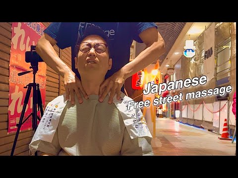 ASMR 本当に疲れてます…ガチガチのデスクワーク肩こり男性に肩もみマッサージ！