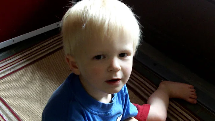 Ethan saying "mama" at 2 3/4 years old!