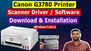 Canon G3780 Printer Scanner Driver / Software Download and Installation screenshot 4