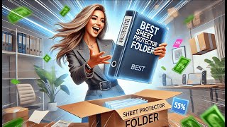 📁 Better Office Products Better Office Sheet Protectors | Best Sheet Protector Folder 📑
