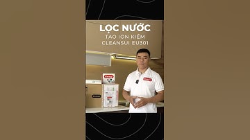 Máy lọc nước ion kiềm Mitsubishi Cleansui EU301 có tại HUGA #eu301 #cleansui #huga