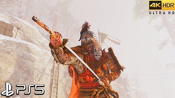 Ghost of Tsushima PS5 - Stealth & Combat Gameplay ( Lethal ) | 4K/60FPS .