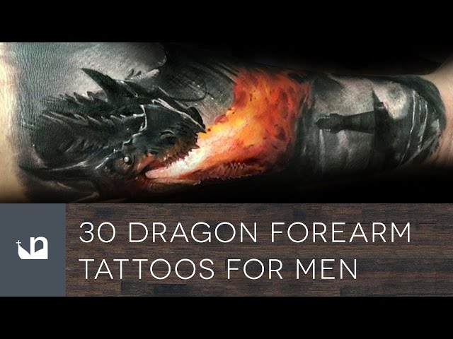 Dragon Tattoo On Forearm Videos | Pinterest