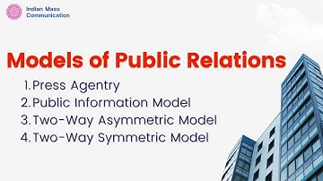 5.4 Models of Public Relations | UGC Net Journalism and Mass Communication | CUET PG | COQP17