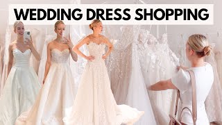 COME WEDDING DRESS SHOPPING with me!!! SAY YES TO THE DRESS ✨