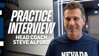 Nevada Men’s Basketball | Coach Alford on First Practice & Team Goals