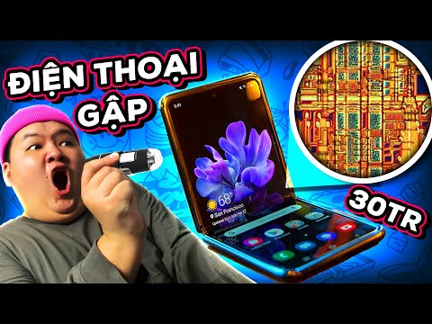 Video Phóng 100 Lần Galaxy Z Flip 3 Giá 30 Triệu Thấy Gì? |... - youtube