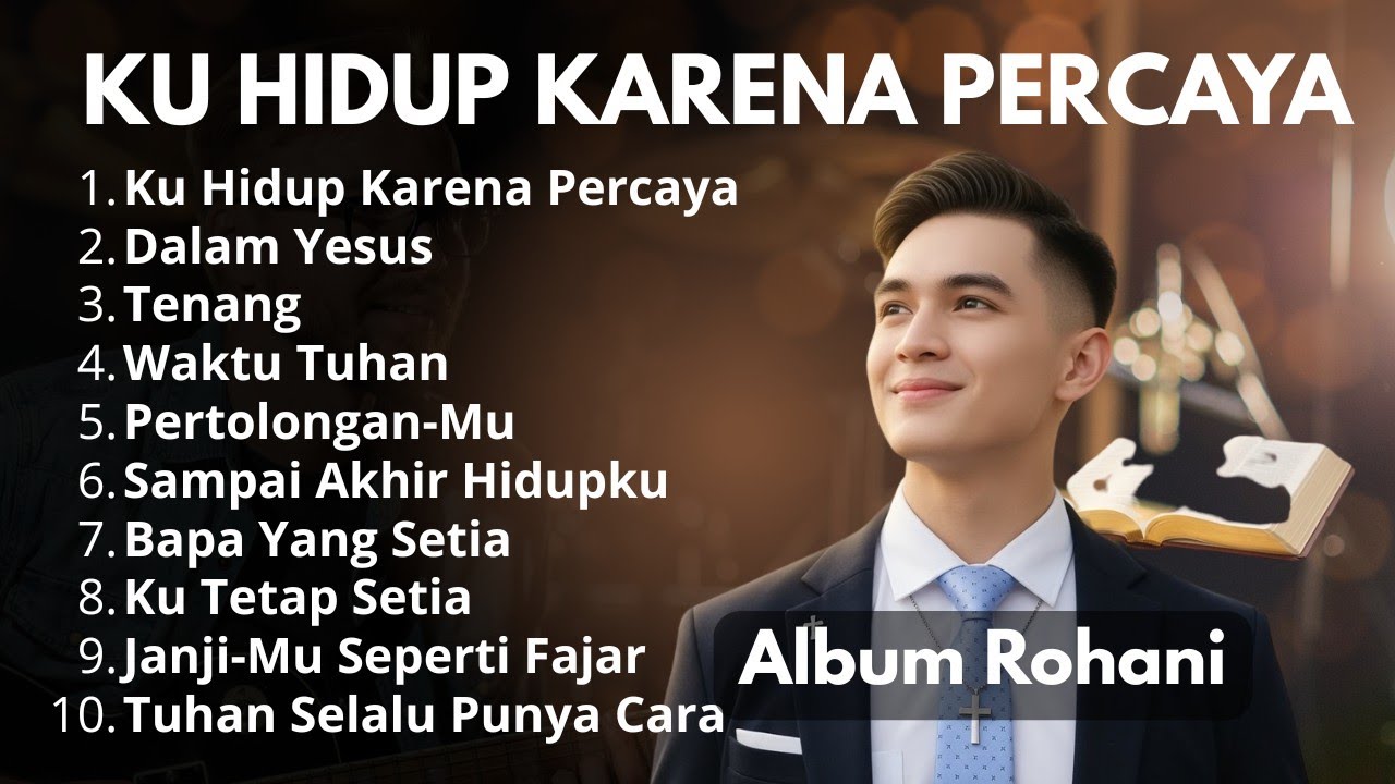 PLAYLIST LAGU ROHANI | KU HIDUP KARENA PERCAYA | LAGU PUJIAN AWAL PAGI | LAGU ROHANI TERBARU