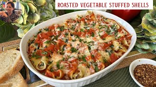 Roasted Vegetable Stuffed Pasta Shells Roasted Vegetable Stuffed Pasta Shells